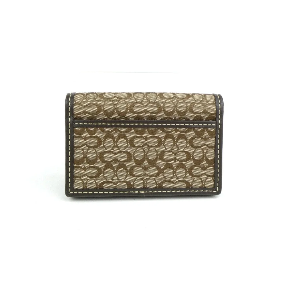 Coach signature khaki